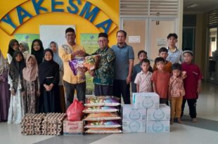 Mahkamah Syar’iyah Aceh Salurkan Bantuan kepada Panti Asuhan Yakesma Aceh