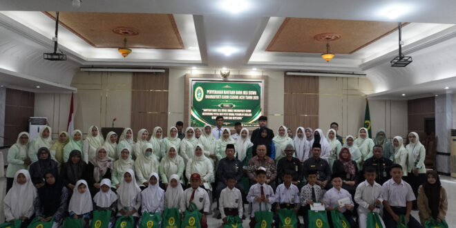 DHARMAYUKTI KARINI CABANG ACEH SERAHKAN BANTUAN DANA BEASISWA TAHUN 2026