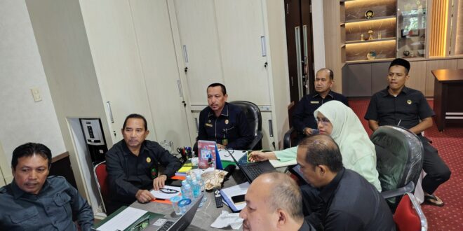 Rapat Persiapan Monitoring dan Evaluasi Pengukuran Capaian Kinerja Mahkamah Syar’iyah Aceh Triwulan II Tahun 2026
