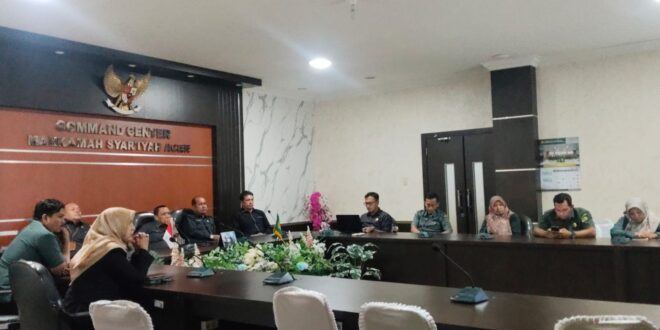 Mahkamah Syar’iyah Aceh Ikuti Biro Keuangan Awards Tahun 2026 Secara Daring