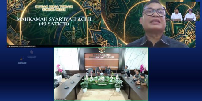MS Aceh Kembali Meraih Penghargaan Korwil Terbaik Untuk Kategori Satker Besar