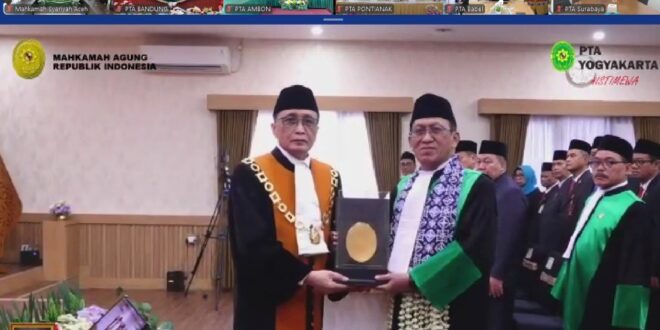 MS Aceh Hadiri Wisuda Purnabakti Ketua Pengadilan Tinggi Agama Yogyakarta