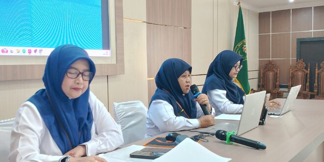 Sosialisasi Peraturan Mahkamah Agung RI No. 9 Tahun 2016 tentang Pedoman Penanganan Pengaduan (Whistleblowing System) di Mahkamah Agung dan Badan Peradilan yang Berada di Bawahnya