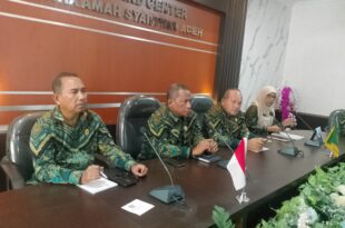 MS Aceh Gelar Monitoring dan Evaluasi Tim PPID dan Pengelola Website Terkait Keterbukaan Informasi Publik