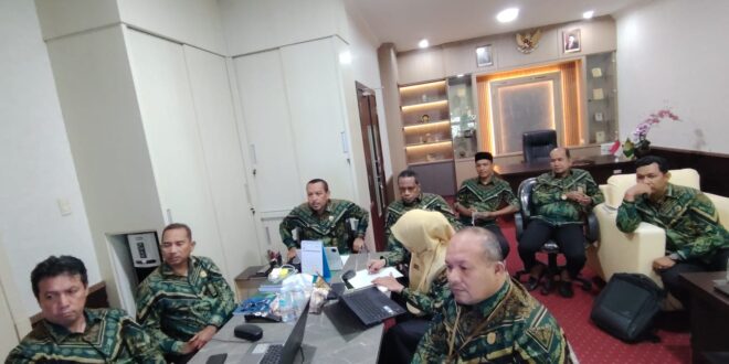 Finalisasi Pengukuran Capaian Kinerja dalam Rangka Monitoring dan Evaluasi Kinerja Mahkamah Syar’iyah Aceh Triwulan II Tahun 2026