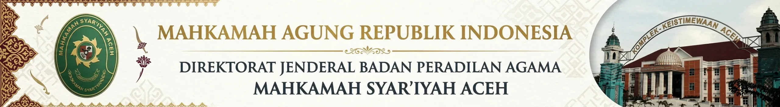 Website Resmi Mahkamah Syar'iyah Aceh