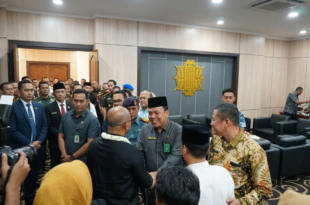 Ketua MS Aceh Diwakili Hakim Tinggi Sambut Kajati Aceh yang Baru di Bandara Internasional Sultan Iskandar Muda Banda Aceh